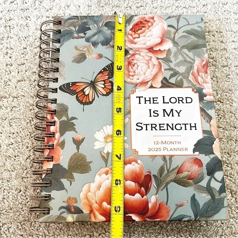 The Lord Is My Strength 2025 Planner: 12-Month Weekly Planner Calendar Religious